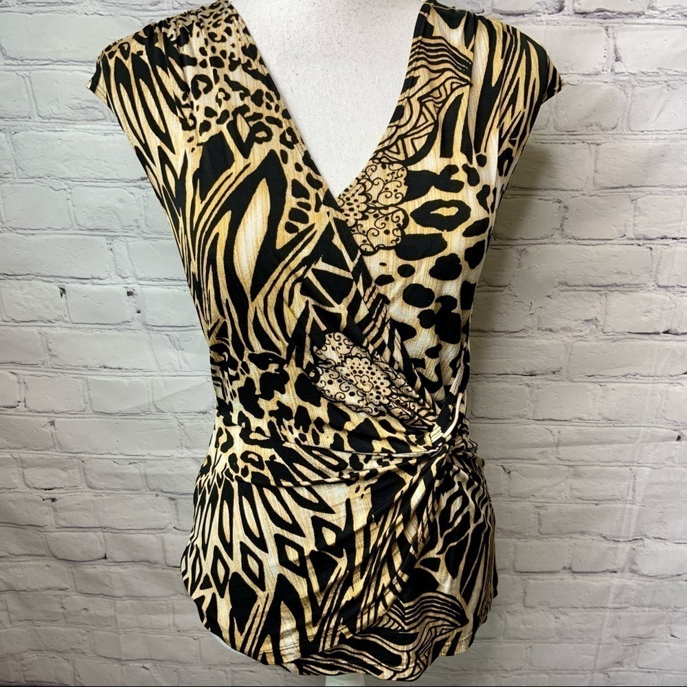 Cache Animal Print Top Small